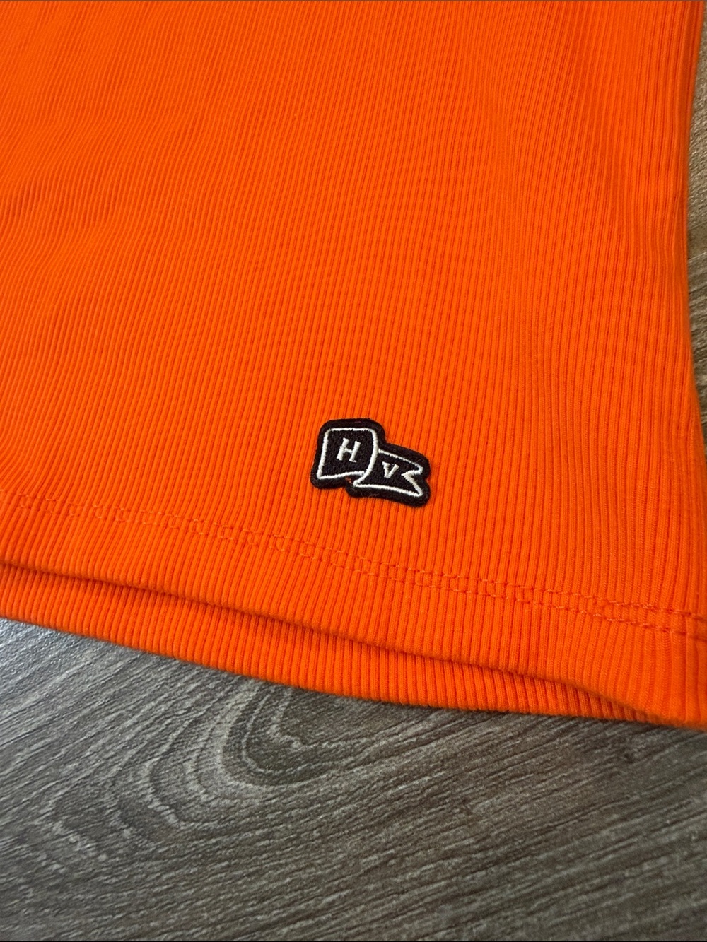 NWT Hype and Vice Clemson Tigers Orange Ribbed embroidered GameDay Tank X Small - Picture 4 of 4